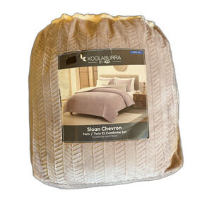 NWT Koolaburra by Ugg Comforter Twin/Twin XL  68"x92"Lilca Auro Sloan Chevron